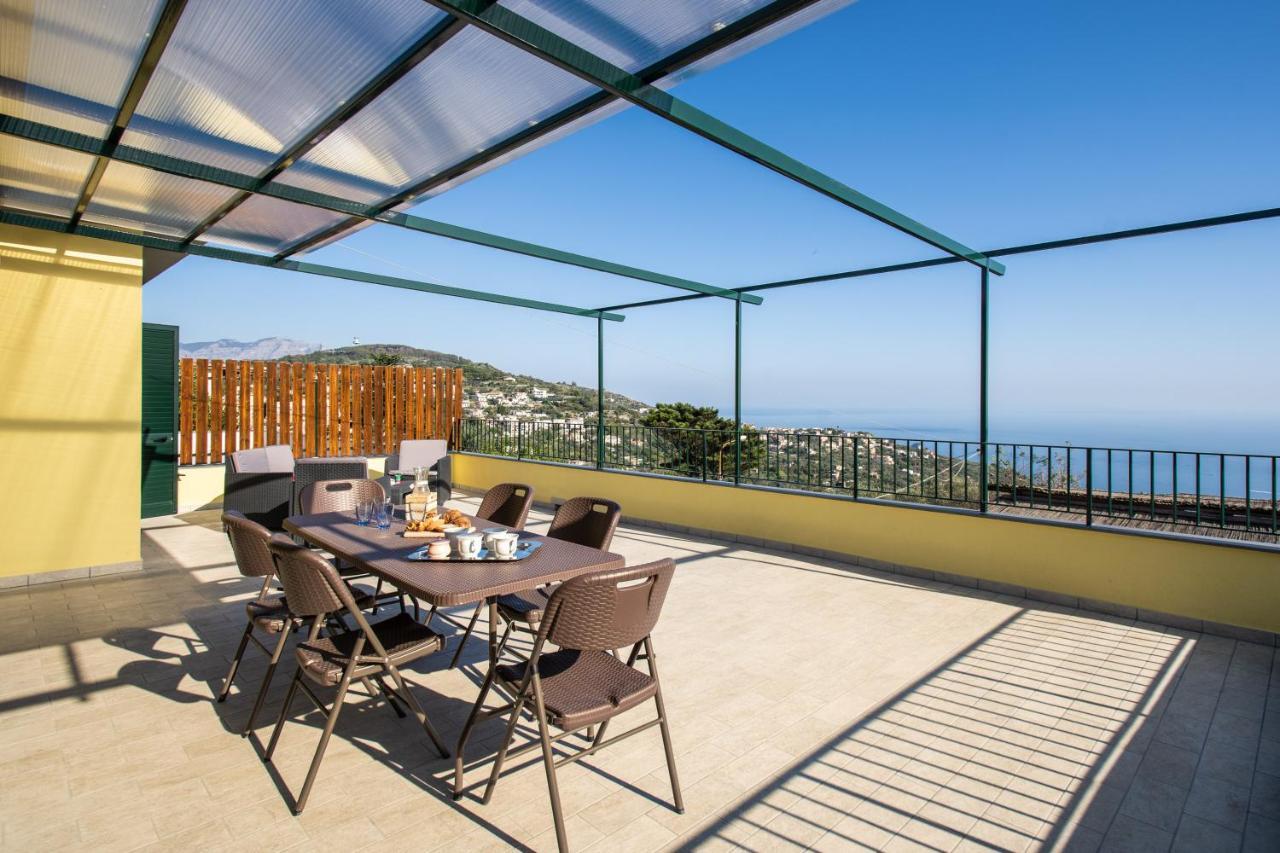 Magdalene'S House - Sea View Terrace Apartment Massa Lubrense Exterior foto