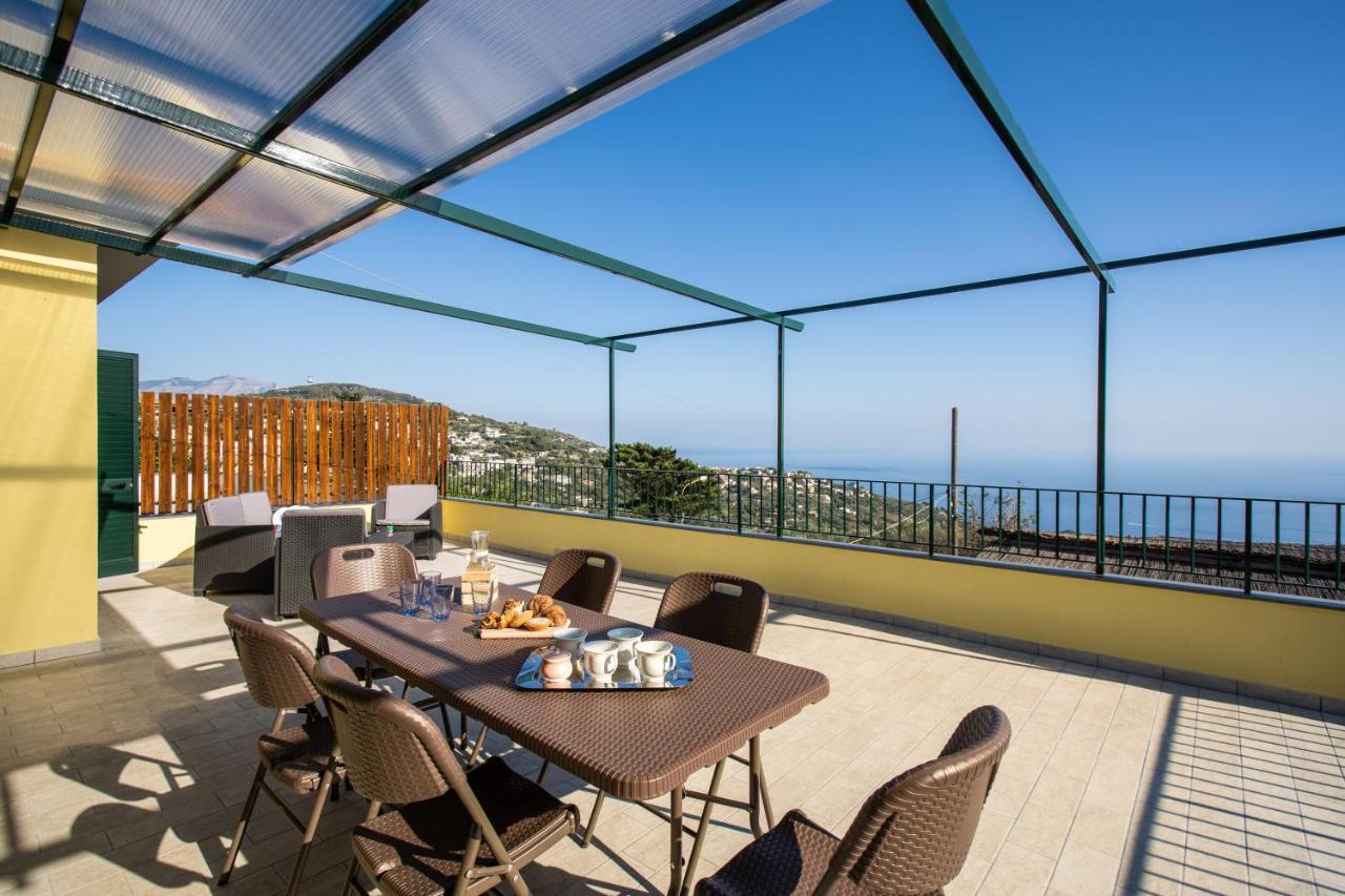 Magdalene'S House - Sea View Terrace Apartment Massa Lubrense Exterior foto