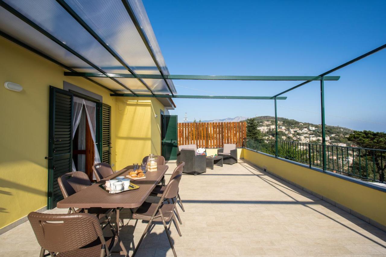 Magdalene'S House - Sea View Terrace Apartment Massa Lubrense Exterior foto
